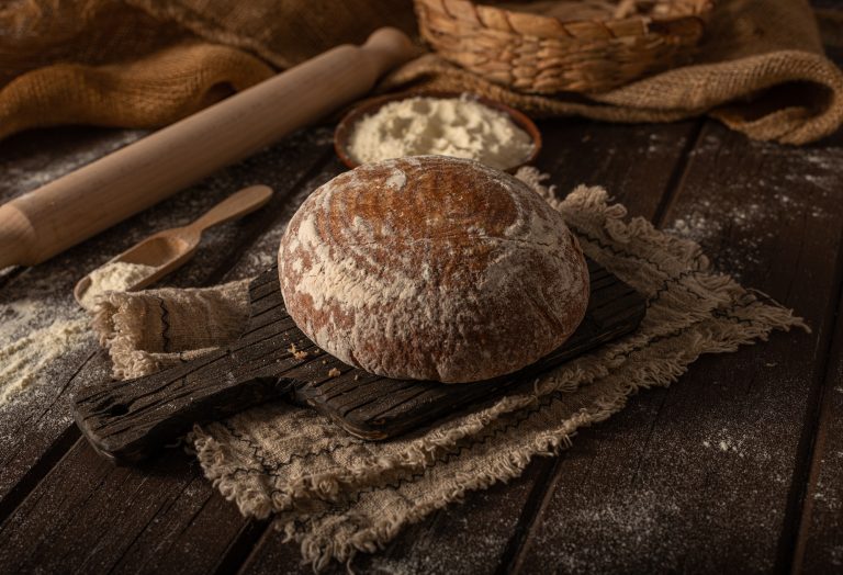 Homemade sourdough bread